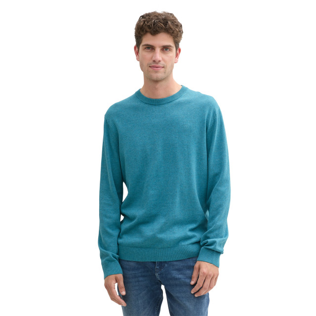 Tom Tailor Basic crewneck knit 1039810 large