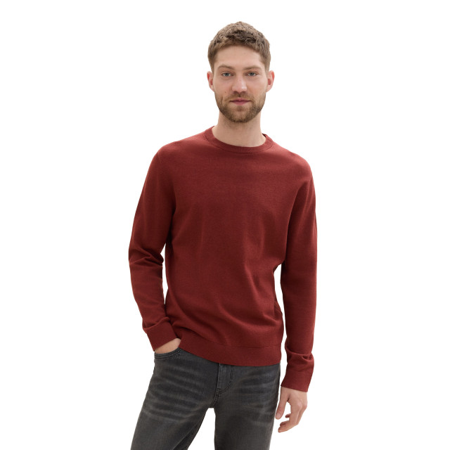 Tom Tailor Basic crewneck knit 1039805 large