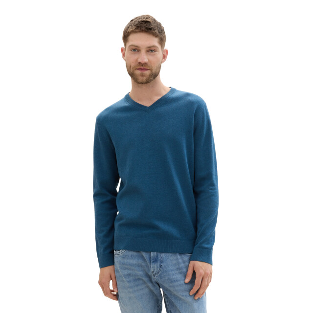 Tom Tailor Basic v-neck knit 1039806 large