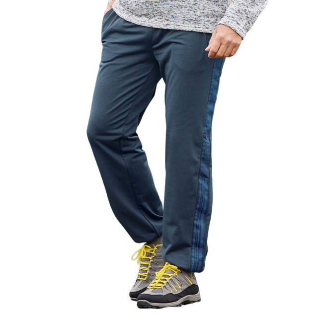 Atlas For Men Heren joggingbroek met zijstreep UTAF1639_navy large