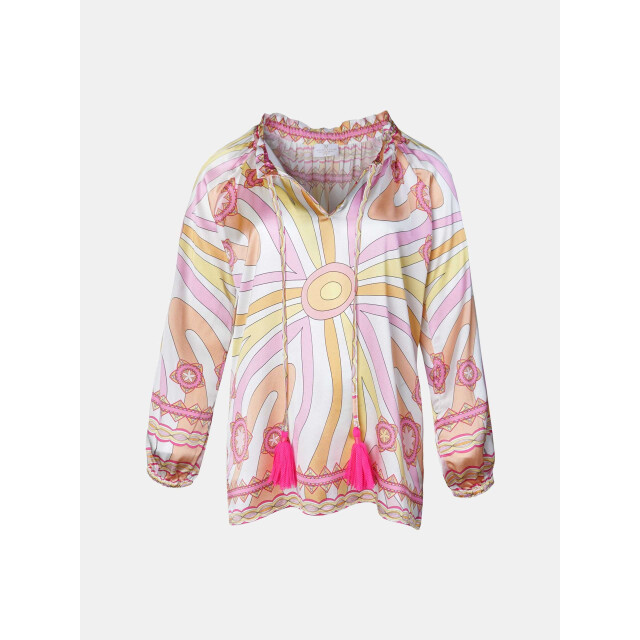 Mucho Gusto ® blouse milano paisley paradise patchwork MUCHO GUSTO® Blouse Milano Paisley Paradise Patchwork large