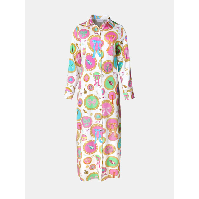 Mucho Gusto ® jurk francis bay barok cirkelprint MUCHO GUSTO® Jurk Francis Bay Barok Cirkelprint large