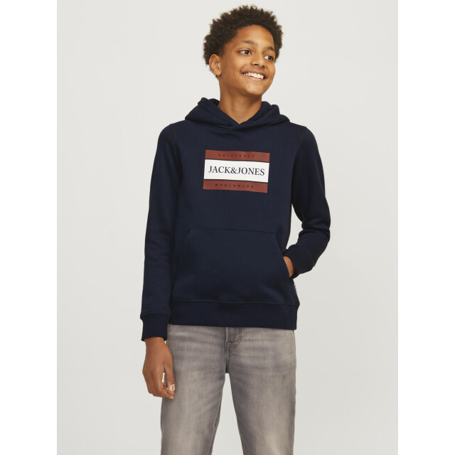 Jack & Jones Jorfrederiksberg box sweat hood sn 12263243 large