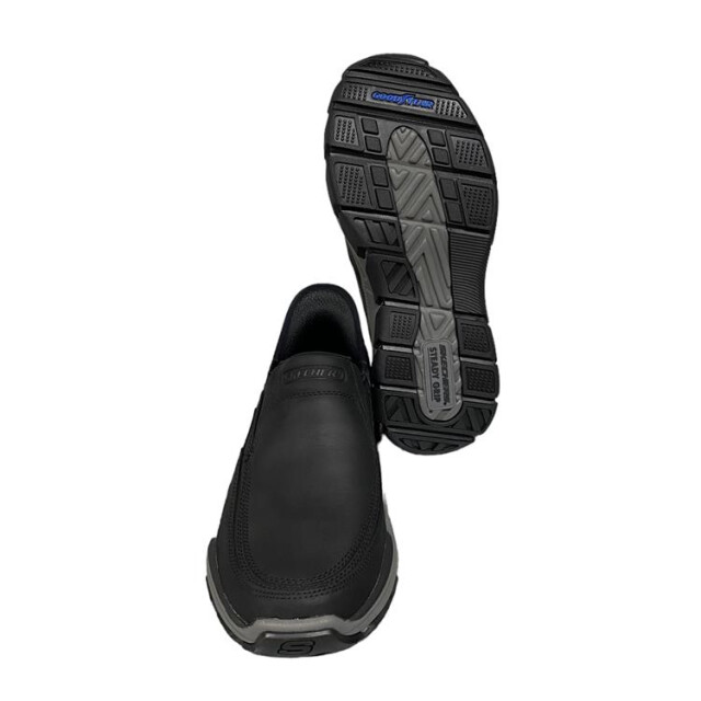 Skechers 204810 Respected - Elgin Instapschoenen Zwart 204810 Respected - Elgin large
