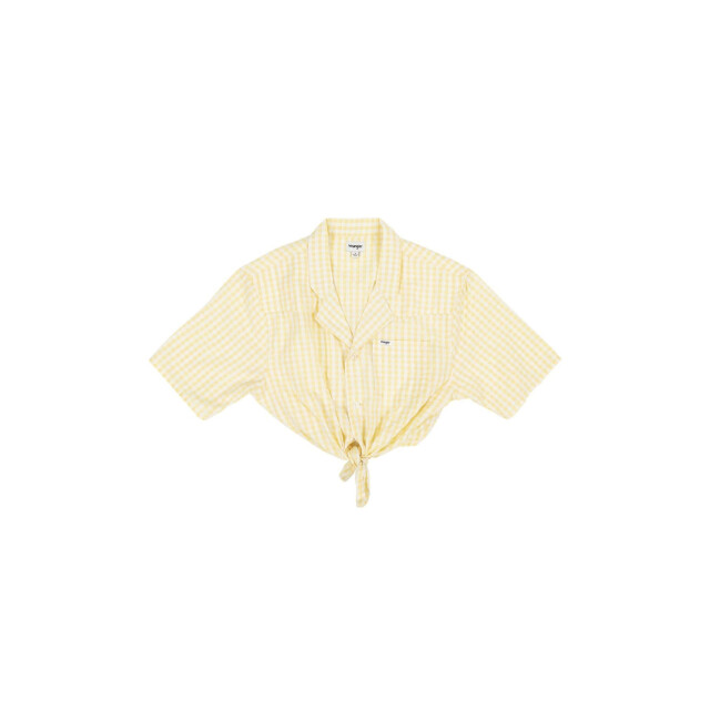 Wrangler Tie resort shirt pale banana W5Q45PY37 large