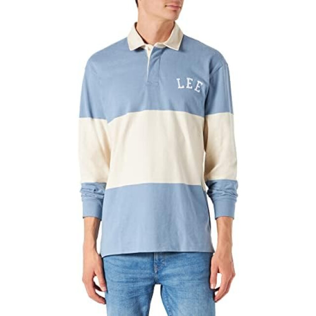 Lee Ls rugby tee dreamy blue L68VCP39 large