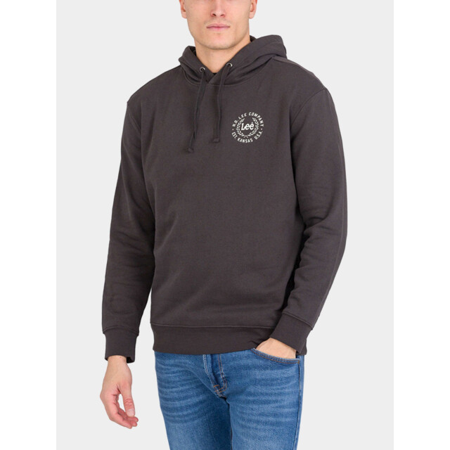 Lee Logo hoodie washed 112339613 large