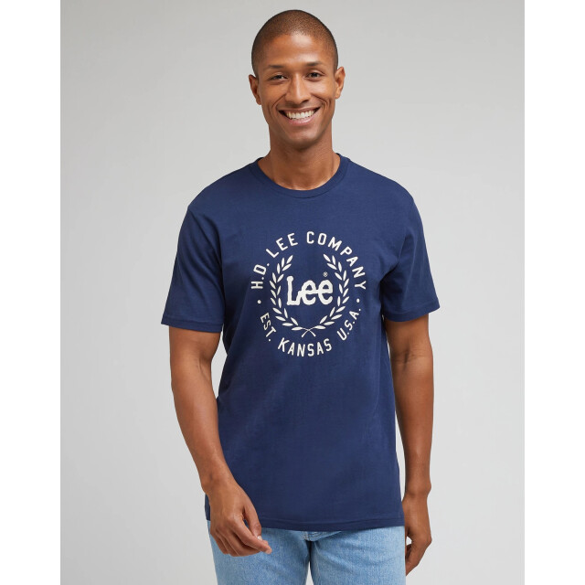 Lee Logo t-shirt navy 112339609 large