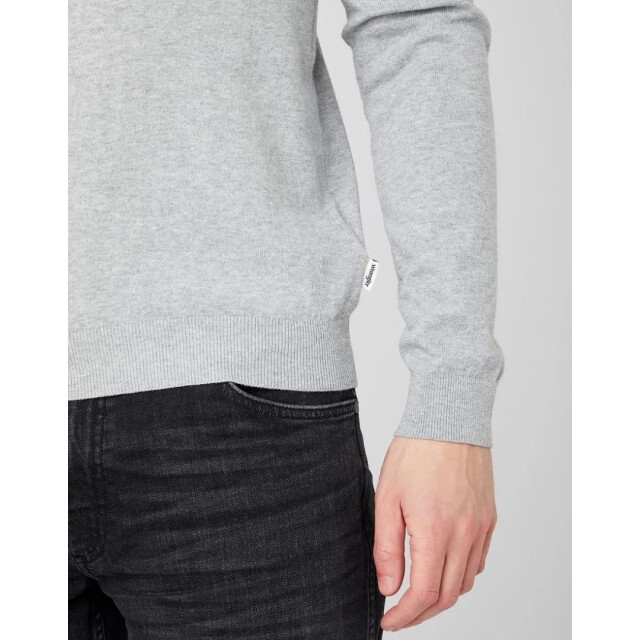 Wrangler Crew knit mid grey mel W8M0QLX37 large