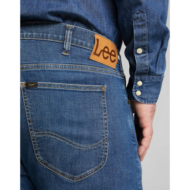 Lee Luke moto grey slim tapered L719IZHG large