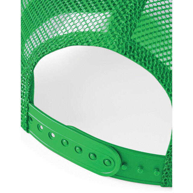 Beechfield Snapback trucker-cap voor volwassenen UTFK1457_puregreenwhite large
