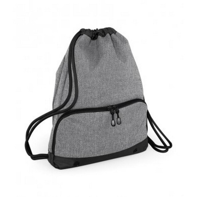 Bagbase Atletiek waterbestendige tekenkoord sport gymsac zak UTFK213_greymarl large