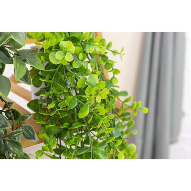 GreenDream ® 3 verschillende hangplanten kunstplanten in pot decoratief - 3047771 large