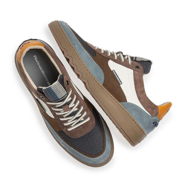 Floris van Bommel SFM-10143 Veterschoenen Taupe SFM-10143 large