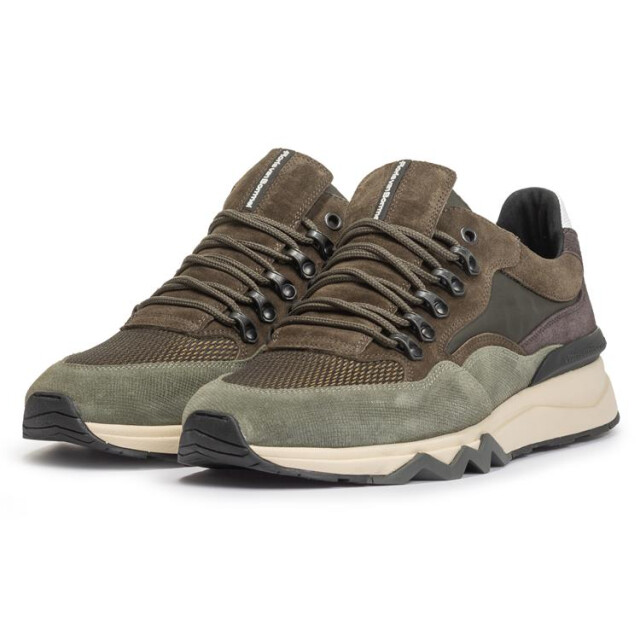 Floris van Bommel SFM-10135 Sneakers Groen SFM-10135 large