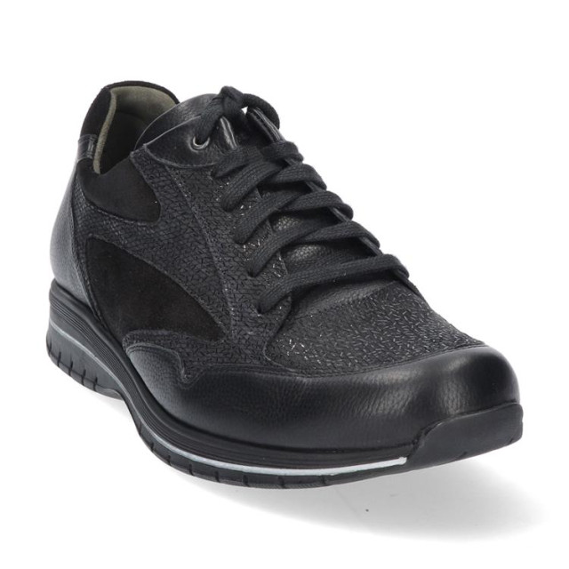 Durea 6148 685 9886 H Veterschoenen Zwart 6148 685 9886 H large