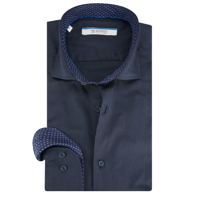 The Blueprint trendy overhemd met lange mouwen 097061-001-M large