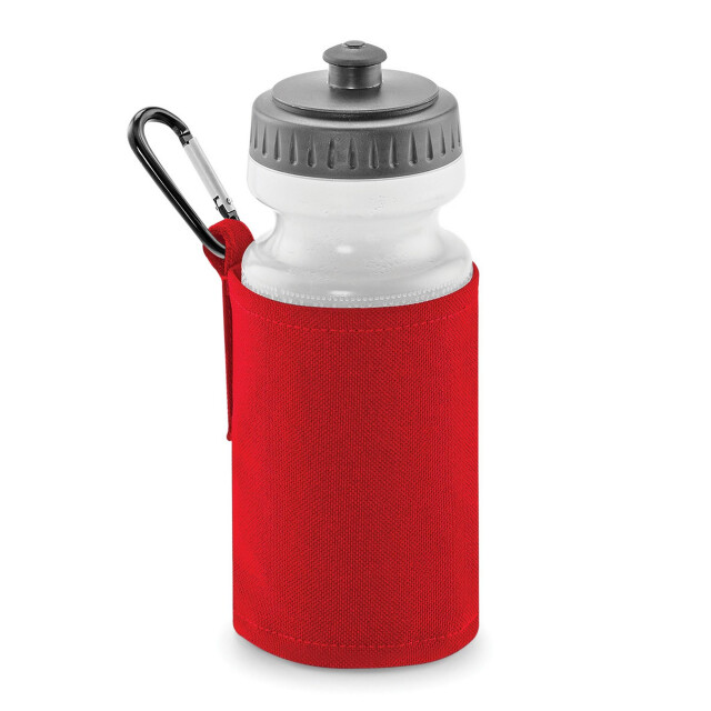 Quadra Waterfles en stoffen mouwhouder UTFK483_classicred large