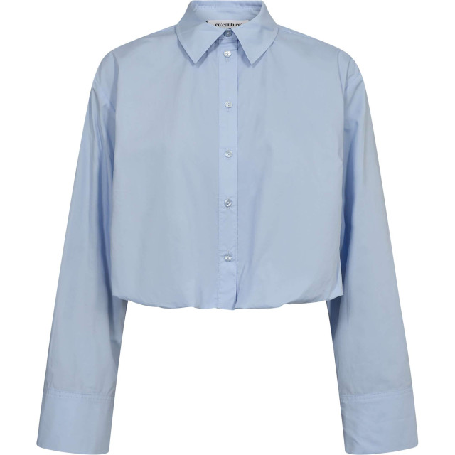 Co'Couture Dandycc balloon shirt pale blue 35707-23 large