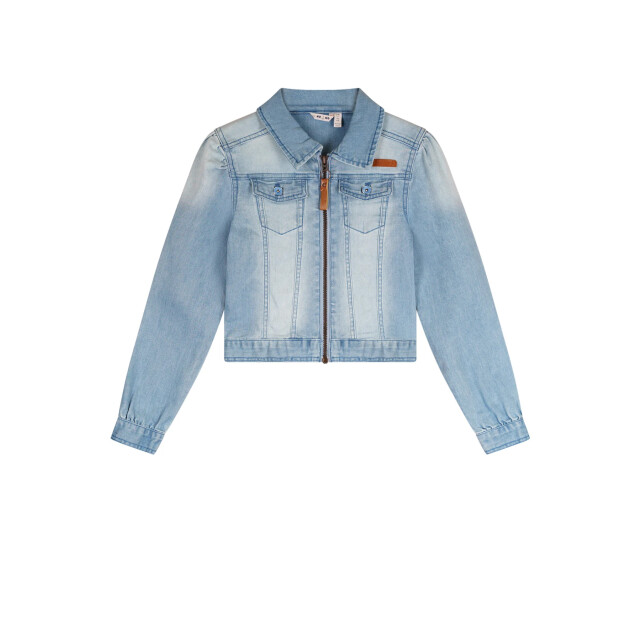 NoNo Zomer spijkerjas meisjes rits donna N412-5311-113 large