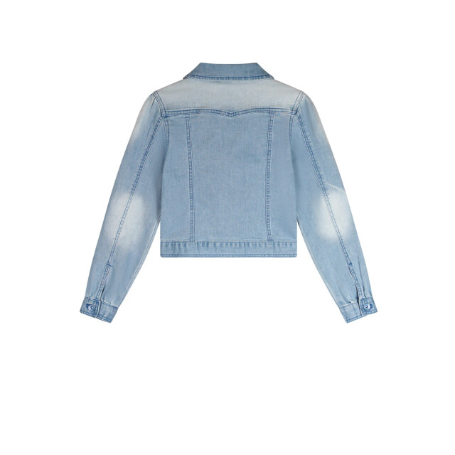 NoNo Zomer spijkerjas meisjes rits donna N412-5311-113 large