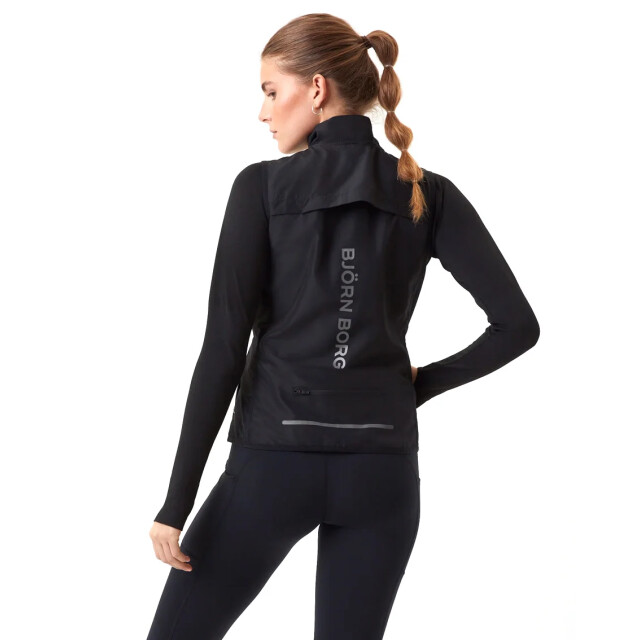 Björn Borg Dames running vest ripstop 10002525-BK001 large