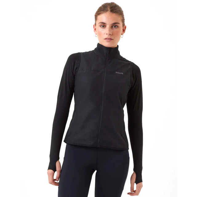 Björn Borg Dames running vest ripstop 10002525-BK001 large