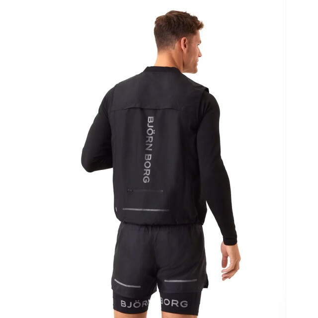 Björn Borg Heren running vest ripstop 10002333-BK001 large