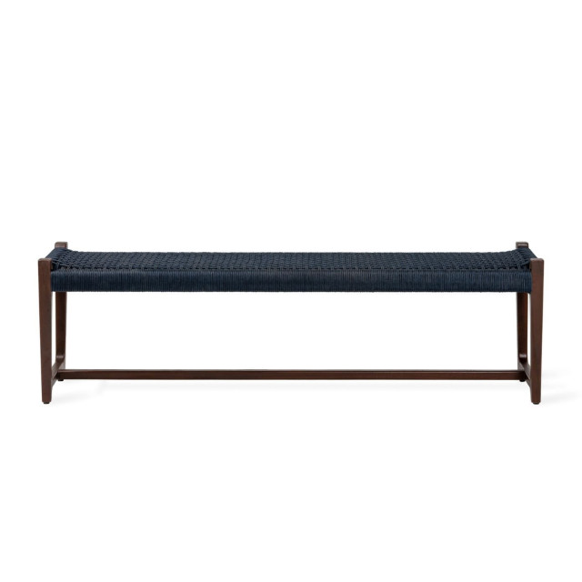 Jesper Home Echo echo kuwana indigo weave outdoor bankje espresso wood (160cm) 3036365 large