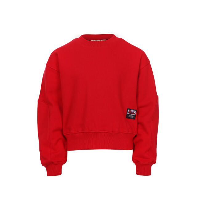 Looxs Revolution Zomer sweater meisjes terry scarlet 2501-5308-256 large