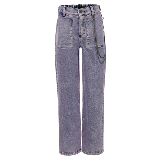 Looxs Revolution Denim washed look  voor meisjes in de kleur 2501-5606-247 large