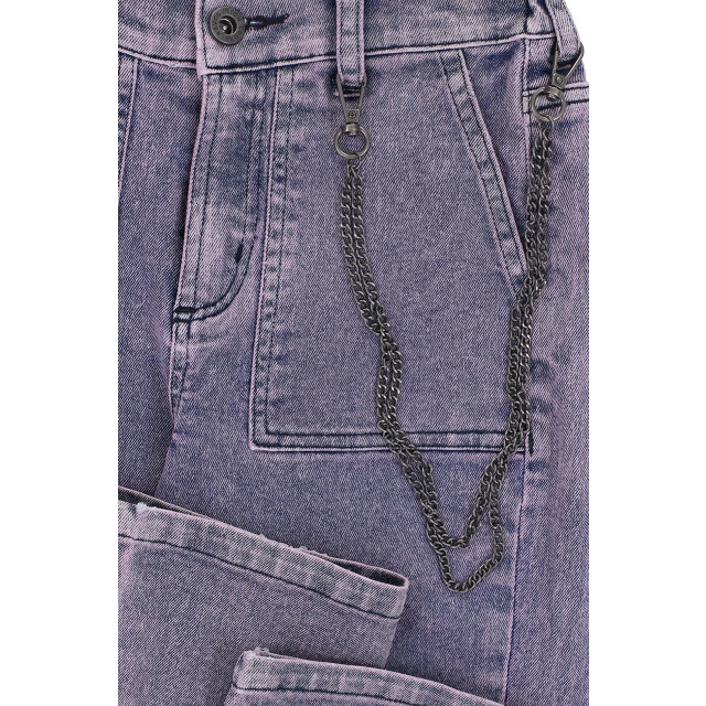 Looxs Revolution Denim washed look  voor meisjes in de kleur 2501-5606-247 large