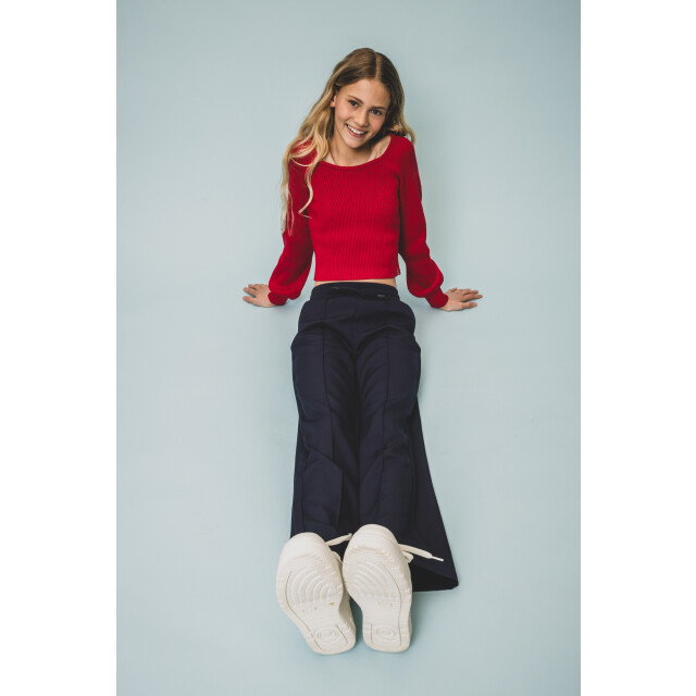Looxs Revolution Gebreide top scarlet red voor meisjes in de kleur 2501-5309-256 large