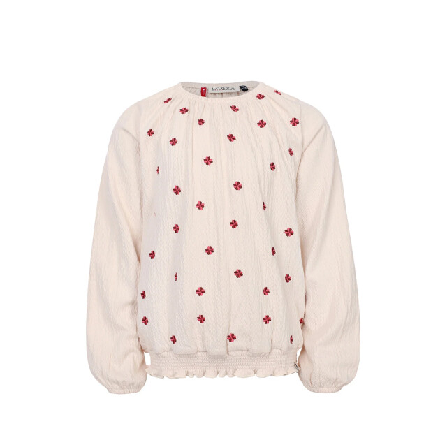 Looxs Revolution Zomer top meisjes jersey embroidery milkshake 2501-7413-017 large