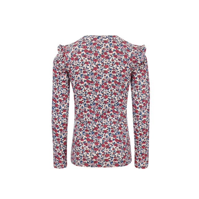 Looxs Revolution Zomer shirt meisjes pointel l/s aop bloemen multi 2501-7408-880 large