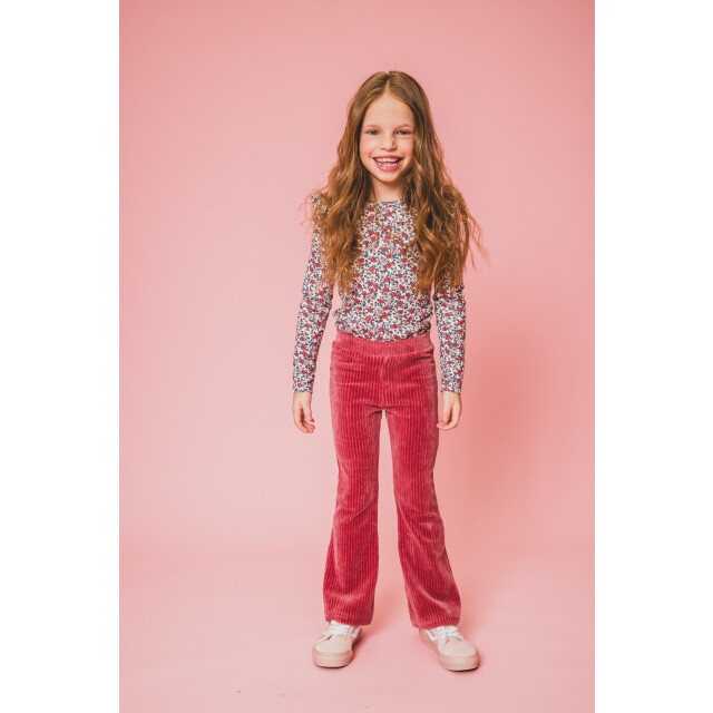 Looxs Revolution Zomer flair broek meisjes corduroy punch 2501-7614-212 large