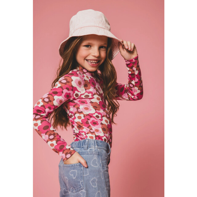 Looxs Revolution Longsleeve flower power voor meisjes in de kleur 2501-7416-987 large