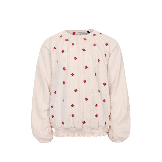 Looxs Revolution Zomer top meisjes jersey embroidery milkshake 2501-7413-017 large