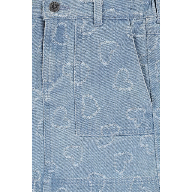 Looxs Revolution Zomer jeans rok meisjes bleach 2501-7704-162 large