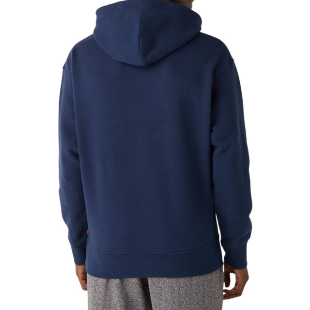 Levi's Hoodie met logo print Levi`s Blauw Hoodie Met Logo Print large