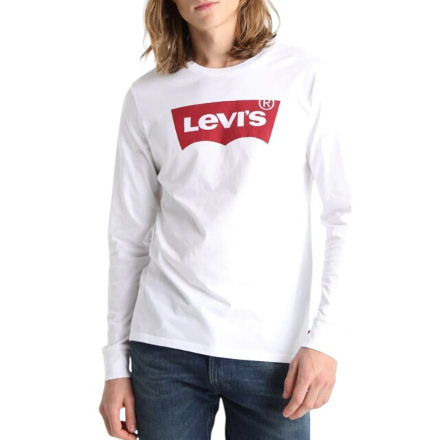 Levi's Longsleeve t-shirt Levi`s Wit Longsleeve T-shirt large