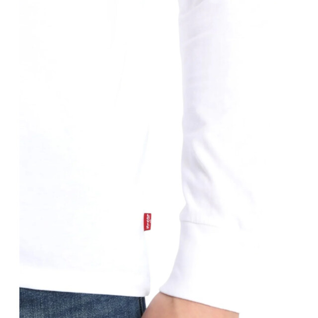 Levi's Longsleeve t-shirt Levi`s Wit Longsleeve T-shirt large
