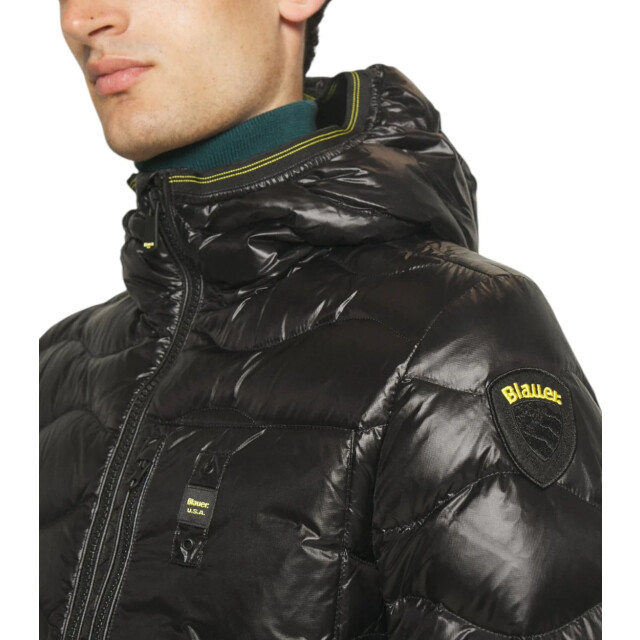 Blauer Jas Blauer Zwart Jas large
