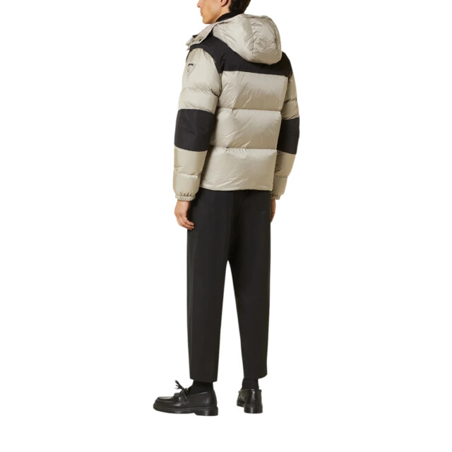 Blauer Jas Blauer Grijs Gewatteerde Jas large