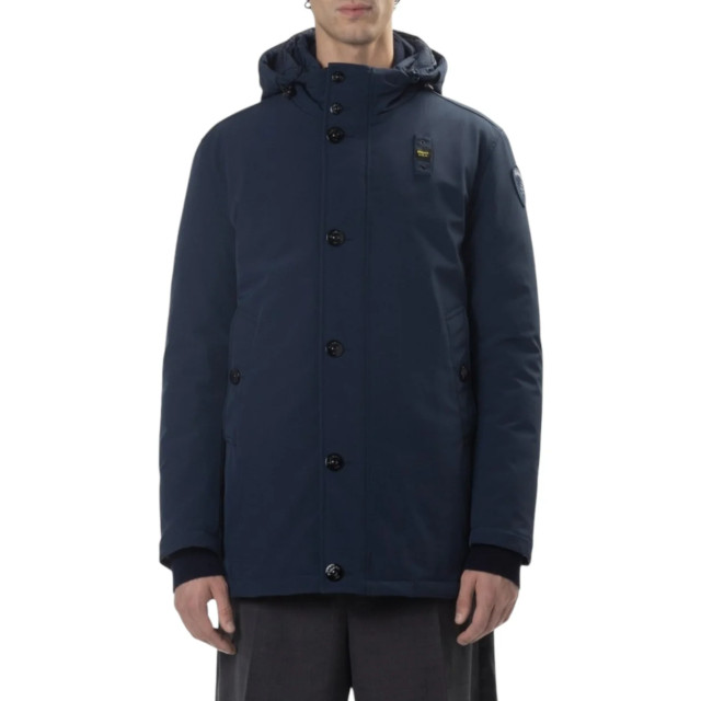 Blauer Jas Blauer Blauw Chester Parka Jas large