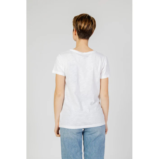 Blauer T-shirt dames Blauer T-shirt Dames large