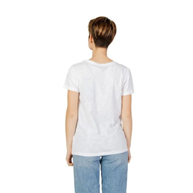Blauer T-shirt dames Blauer T-shirt Dames large