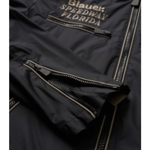 Blauer Jack heren Blauer Zwart Biker Florida Jacob Jas large