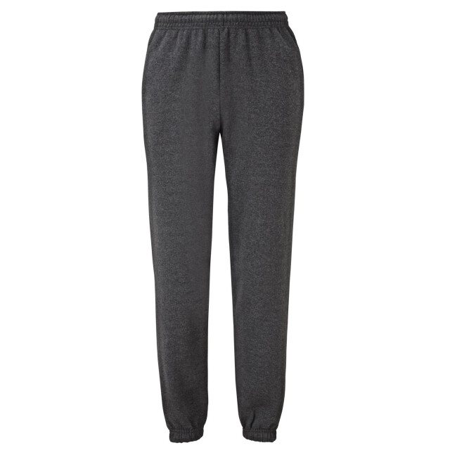 Fruit of the Loom Heren klassiek elastisch manchet joggingbroek UTFK2734_darkheathergrey large