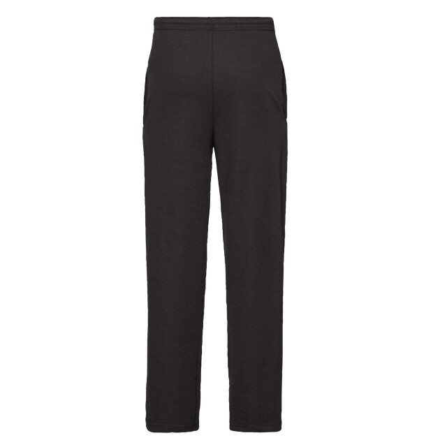 Fruit of the Loom Lichtgewicht open zoom joggingbroek voor volwassenen UTLT1937_black large